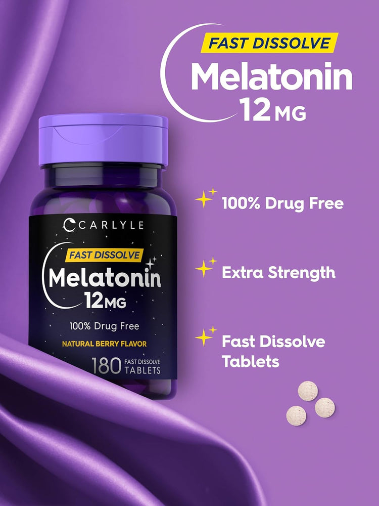 Melatonin 12mg |180 Tabletten