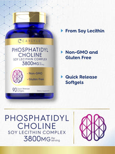 Phosphatidyl Choline Complex | 90 Softgels