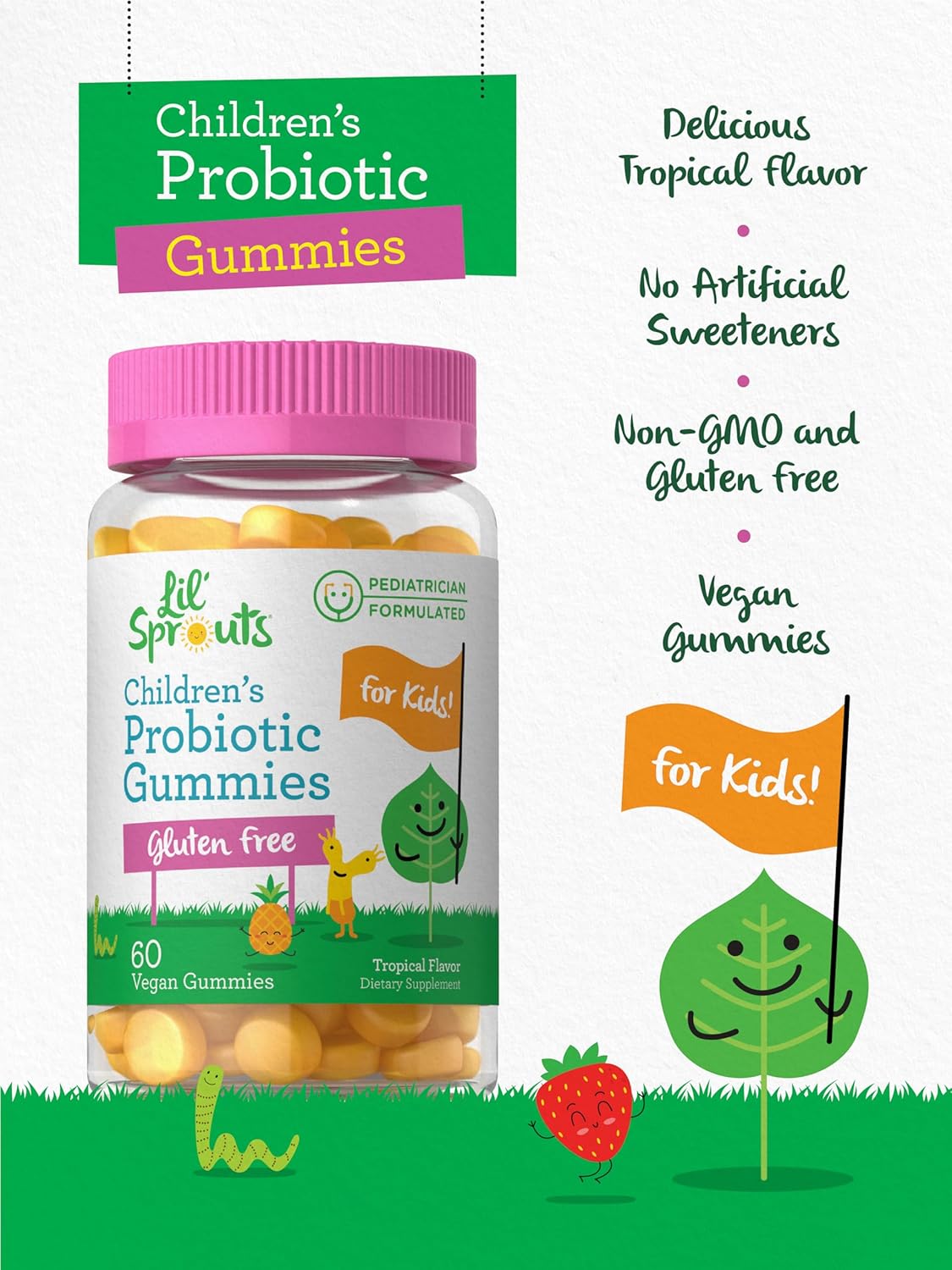 Probiotic for Kids | 60 Gummies