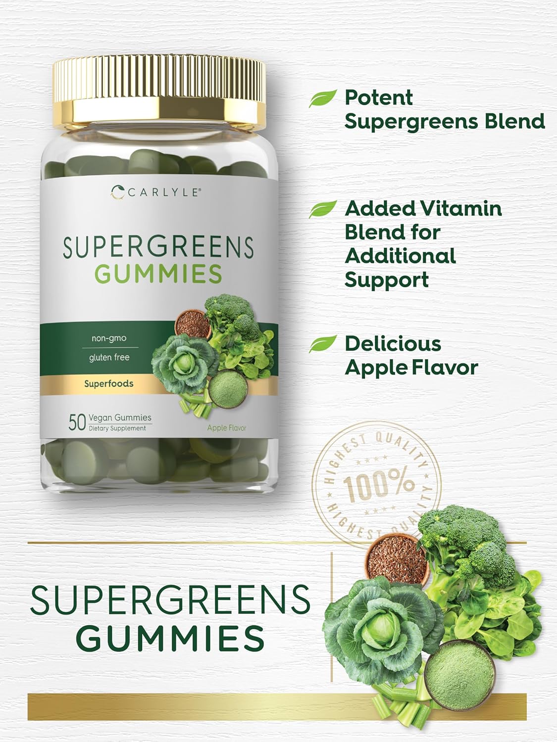 Super Greens | 50 Gummies