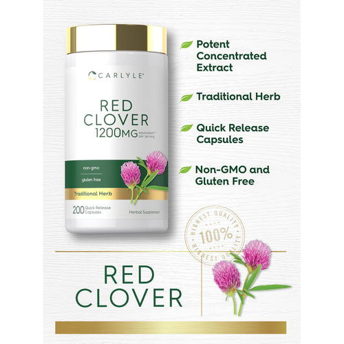 View 4 Product highlights graphic stating Potent Concentrated Extract, Traditional Herb, Quick Release Capsules, Non-GMO, Gluten Free.