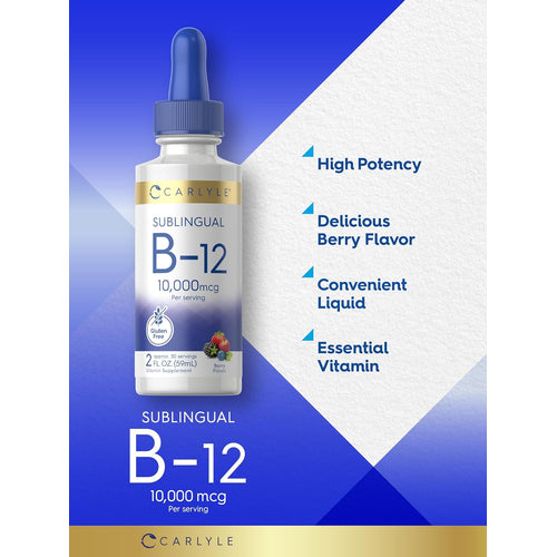 View 4 Vitamin B-12 10000mcg per serving | 2oz Liquid