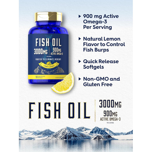 View 4 Fish Oil 3000mg per serving | 90 Softgels