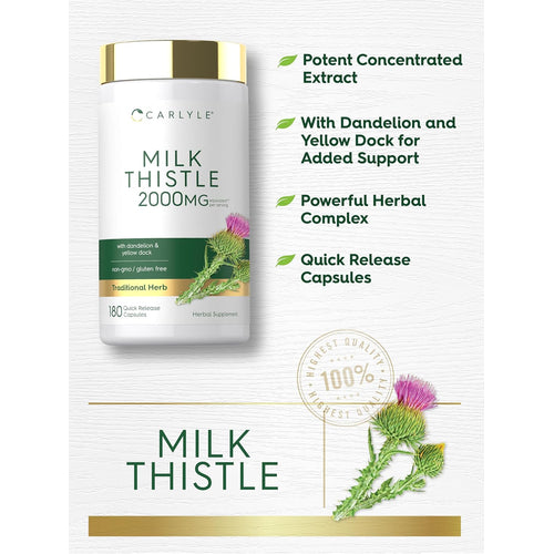 View 4 Milk Thistle Complex | 180 Capsules