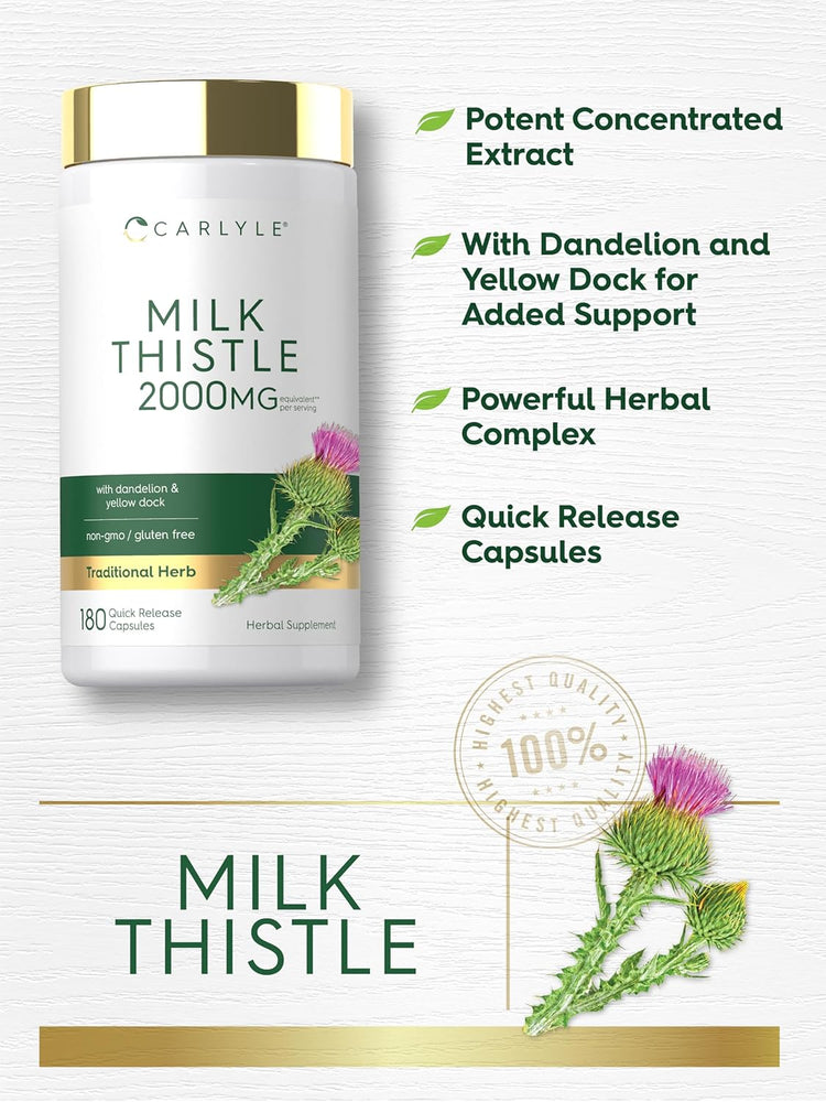 Milk Thistle Complex | 180 Capsules
