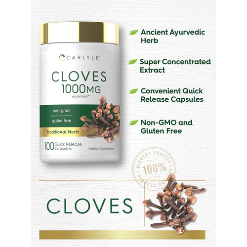 View 4 Product highlights graphic stating Ancient Ayurvedic Herb, Super Concentrated Extract, Quick Release Capsules, Non-GMO, Gluten Free.