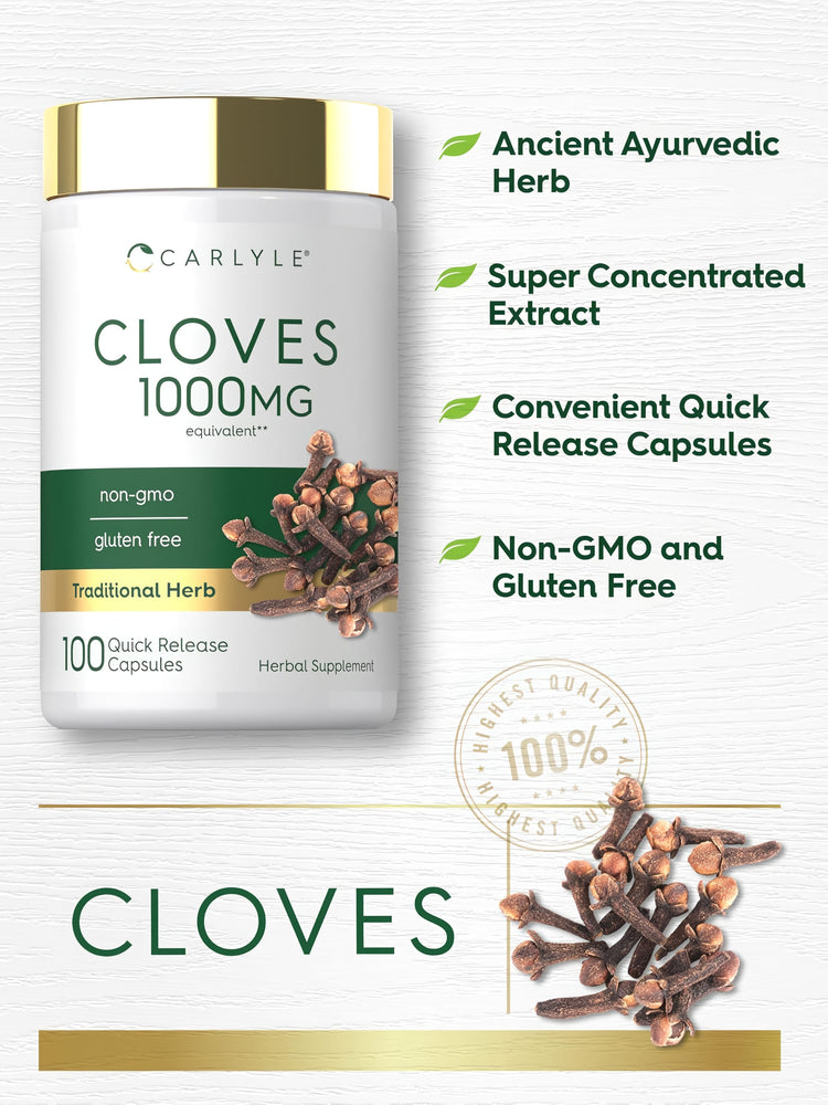 Product highlights graphic stating Ancient Ayurvedic Herb, Super Concentrated Extract, Quick Release Capsules, Non-GMO, Gluten Free.