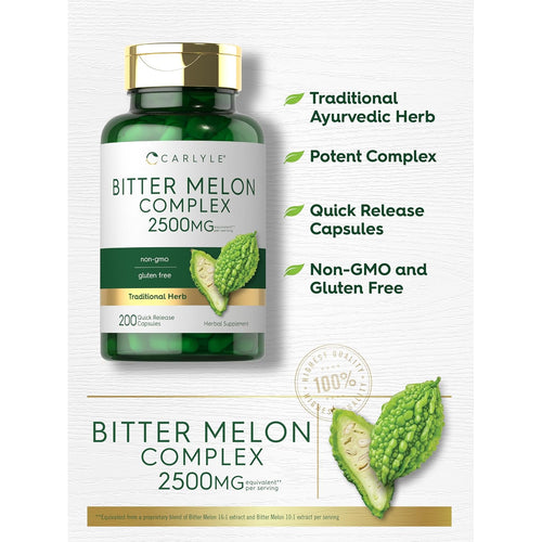 View 12 Bitter Melon Complex | 200 Capsules