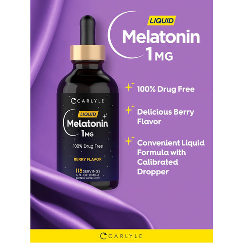 View 5 Melatonin 1mg | 4oz Liquid