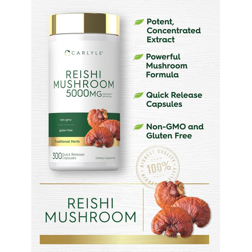 View 4 Champignon Reishi | 300 Capsules