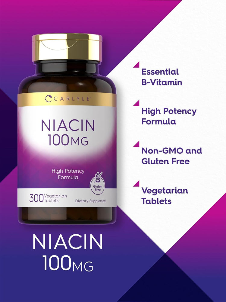 Niacin 100mg | 300 Tabletten