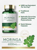 Load image into Gallery viewer, Moringa Oleifera 6000mg | 180 Capsules
