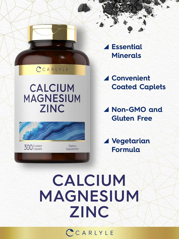 Calcium Magnésium Zinc | 300 Comprimés