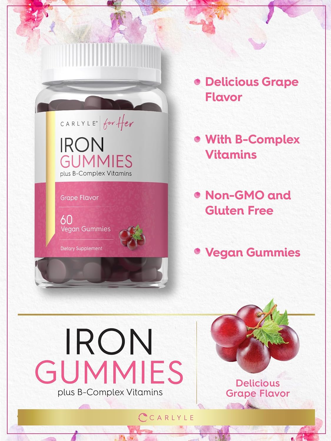 Iron | 60 Gummies