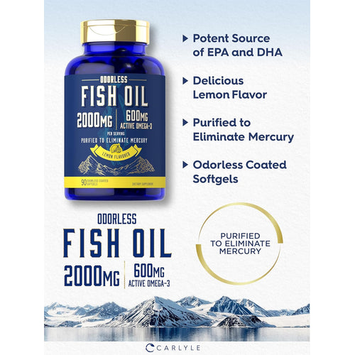 View 11 Óleo de Peixe 2000mg por porção | 90 Cápsulas Gelatinosas