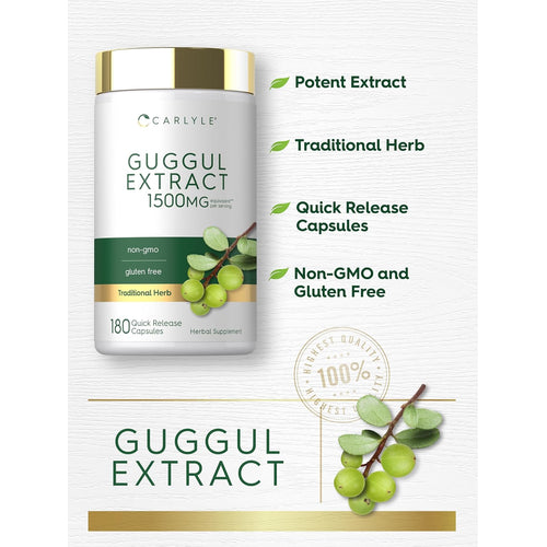 View 4 Guggul Extract | 180 Capsules
