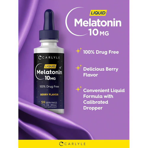 View 4 Melatonin 10mg | 2 fl oz Liquid Drops