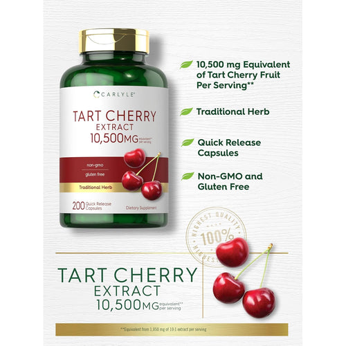 View 4 Tart Cherry Extract | 200 Capsules