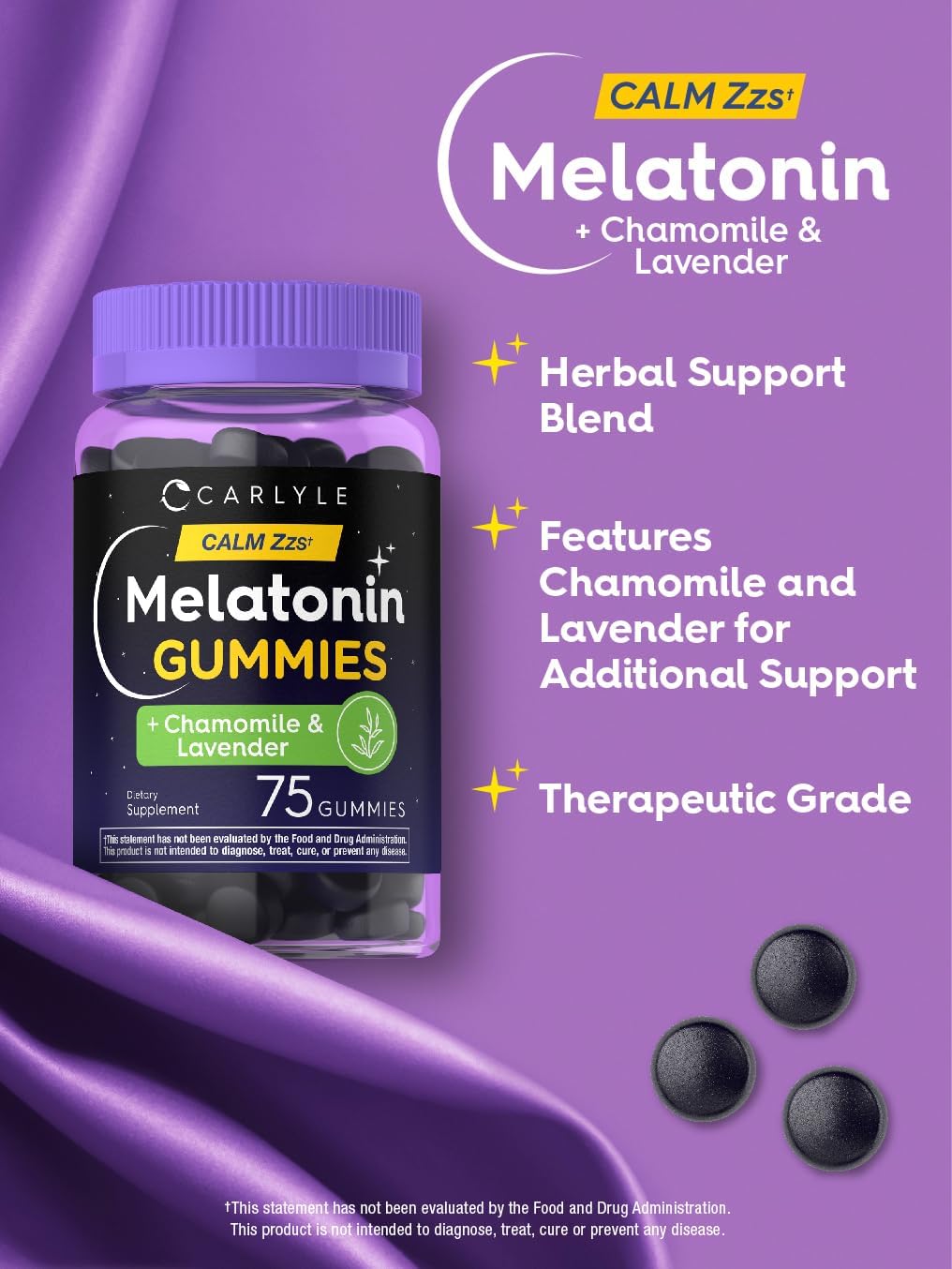 Melatonin 3mg | 75 Gummies