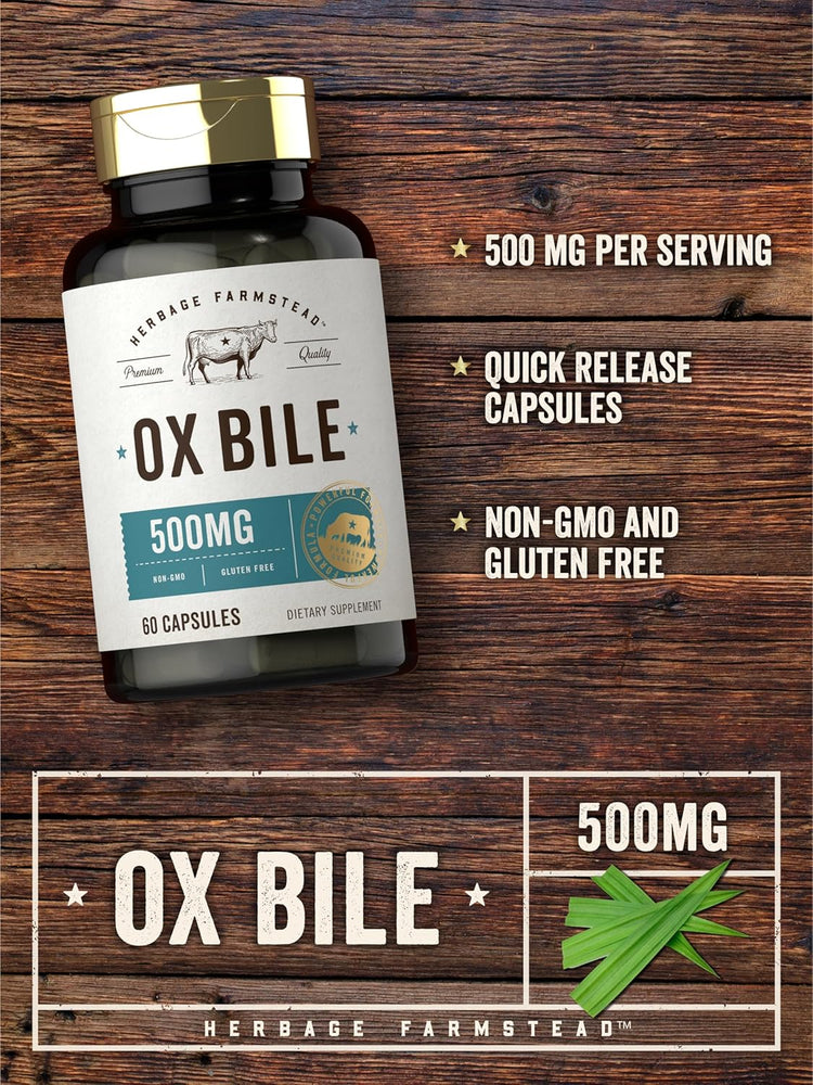 Bile di bue 500mg | 60 Capsule