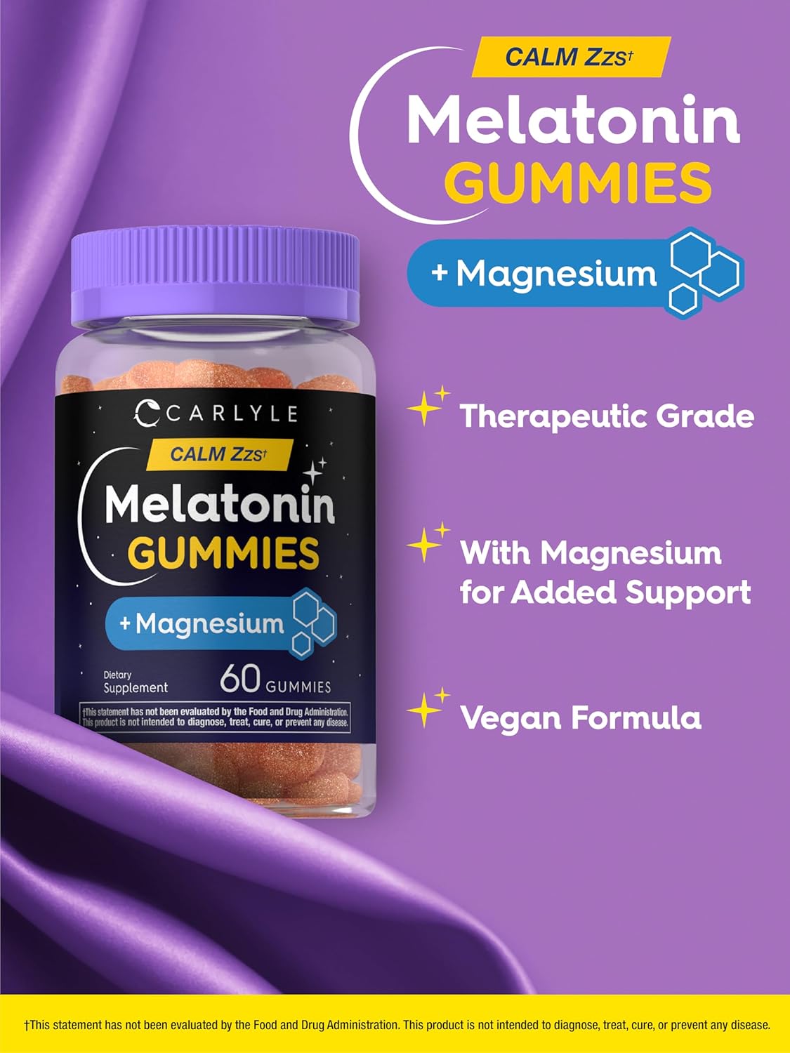 Melatonin 10mg per serving | 60 Gummies