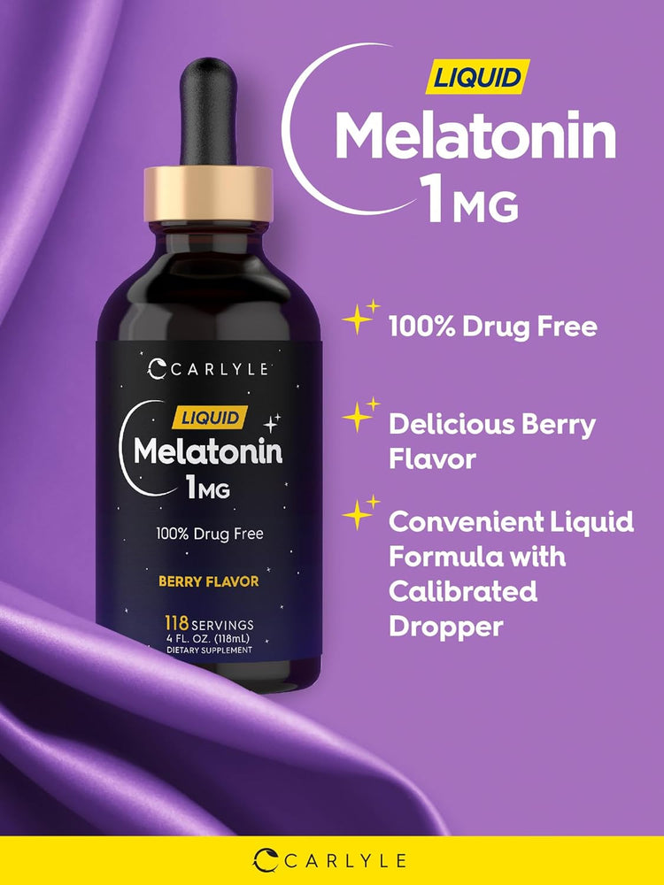 Melatonin 1mg | 4oz Flüssigkeit