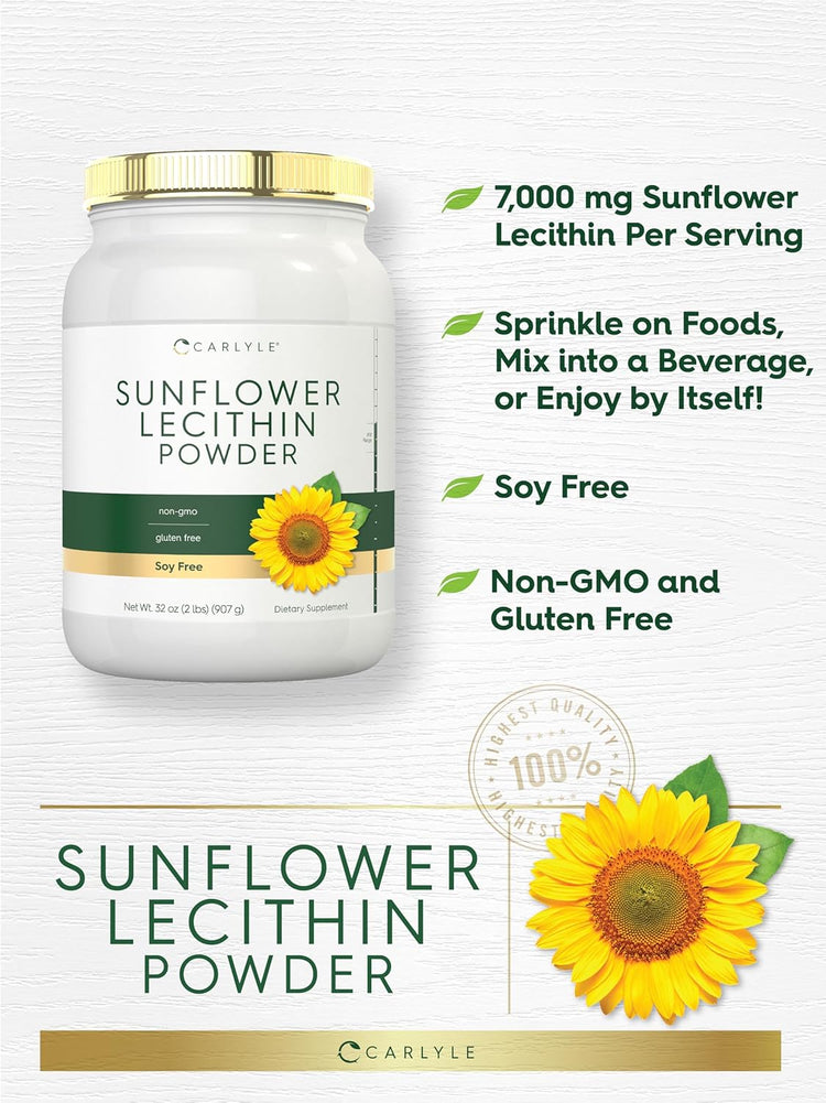 Sonnenblumenlecithin | 907 g Pulver