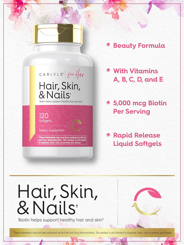 Hair, Skin & Nails | 120 Softgels