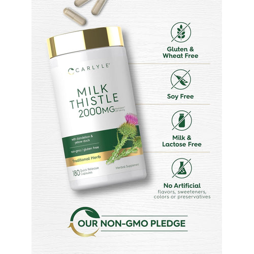 View 5 Milk Thistle Complex | 180 Capsules