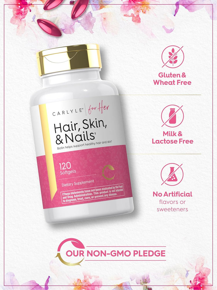 Hair, Skin & Nails | 120 Softgels