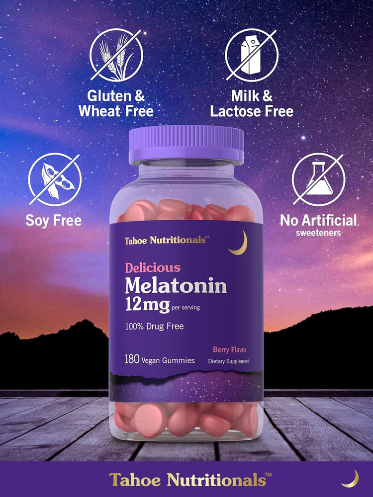 Mélatonine 12mg par portion | 180 Gommes