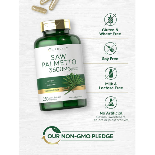 View 5 Saw Palmetto Extract | 250 Capsules