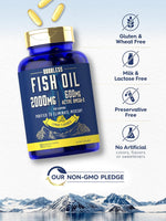 Load image into Gallery viewer, Fish Oil 2000mg | 90 Odorless Softgels
