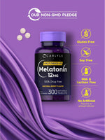 Load image into Gallery viewer, Melatonin 12mg | 300 Tablets
