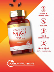 Vitamin K-2 100mcg | 150 Softgels