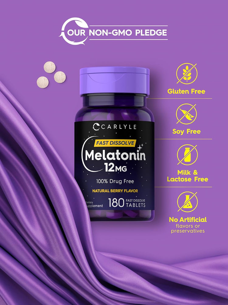 Melatonina 12mg | 180 Comprimidos