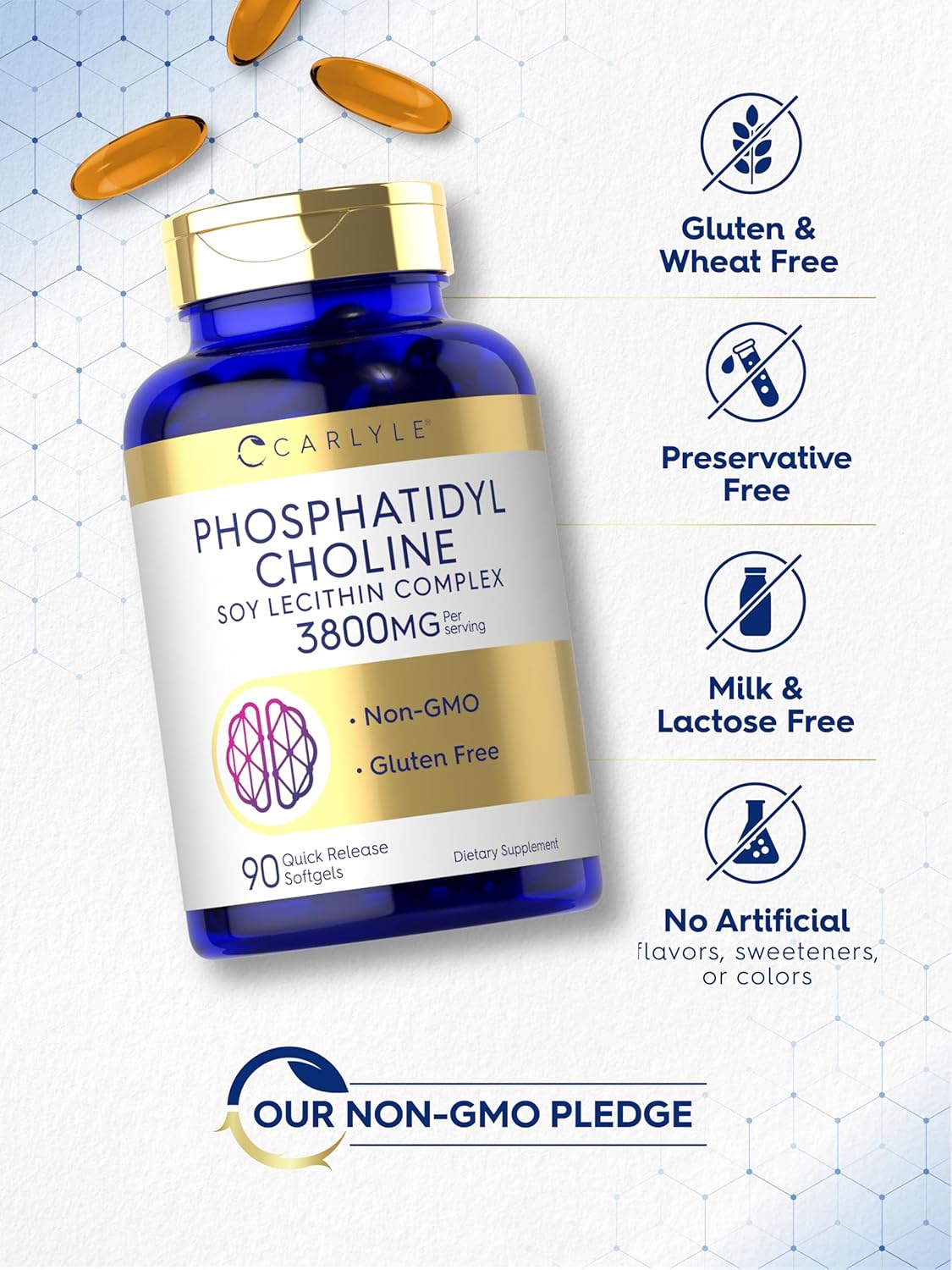 Phosphatidyl Choline Complex | 90 Softgels