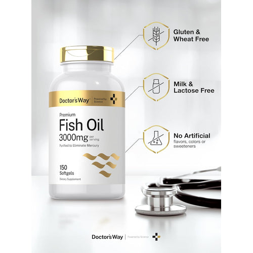 View 5 Aceite de Pescado 3000mg | 150 Cápsulas Blandas