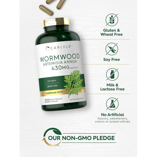 View 5 Sweet Wormwood | 200 Capsules