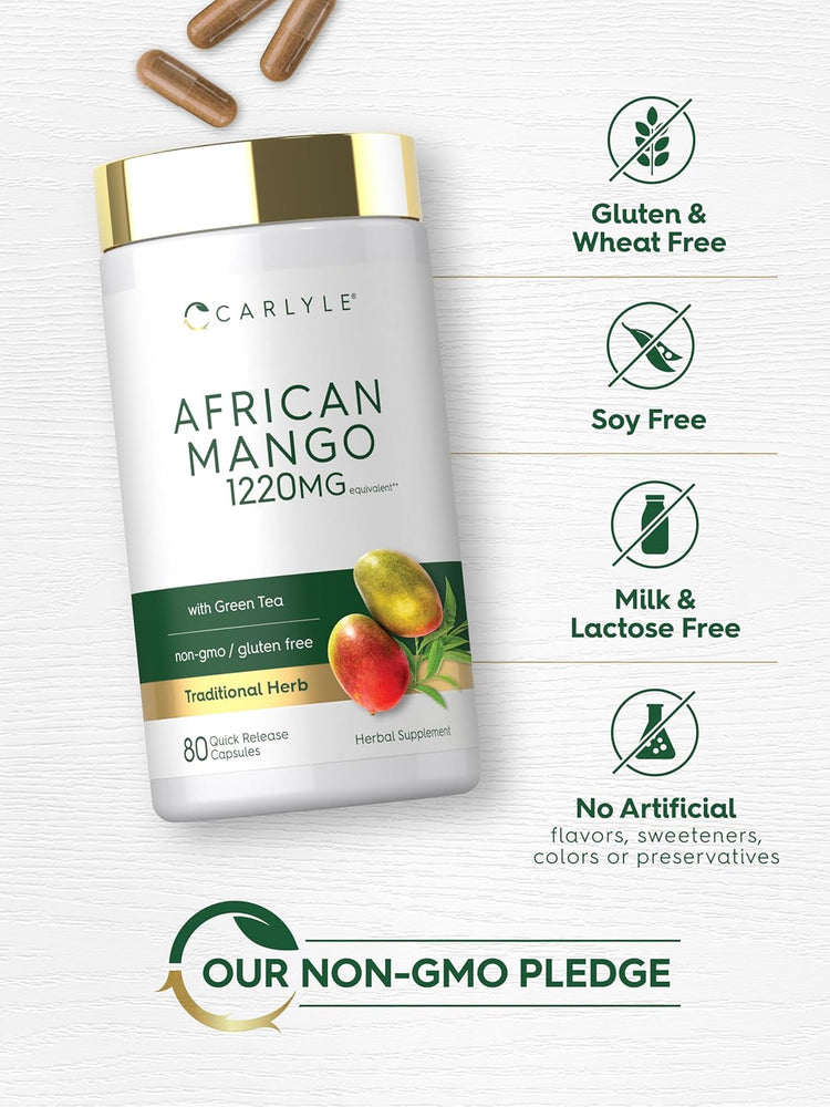 Mango Africano | 80 Cápsulas