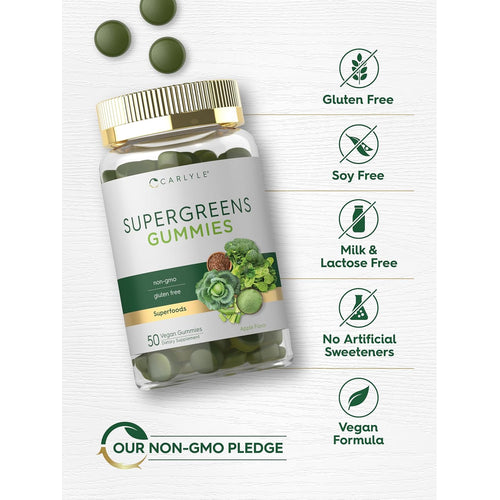 View 5 Super Greens | 50 Gomitas