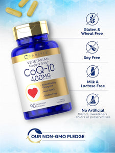 CoQ10 400mg per serving | 90 Capsules