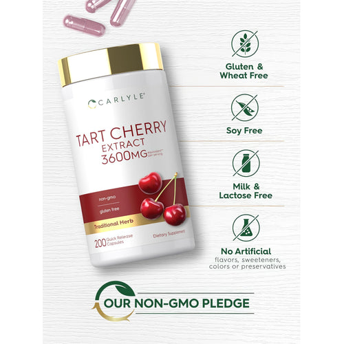 View 5 Tart Cherry Extract 3600mg per serving | 200 Capsules