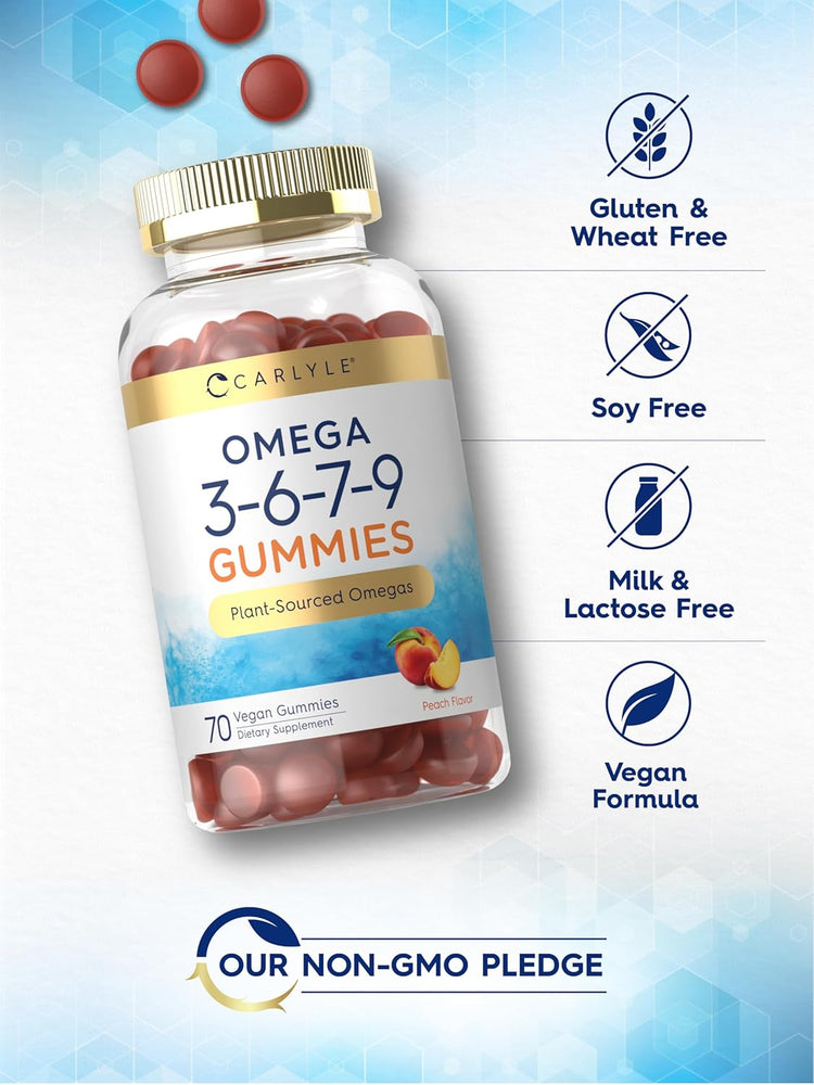 Omega 3 6 7 9 | 70 Gummibärchen