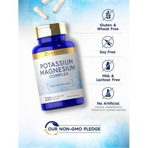 View 5 Potassium Magnesium | 200 Capsules