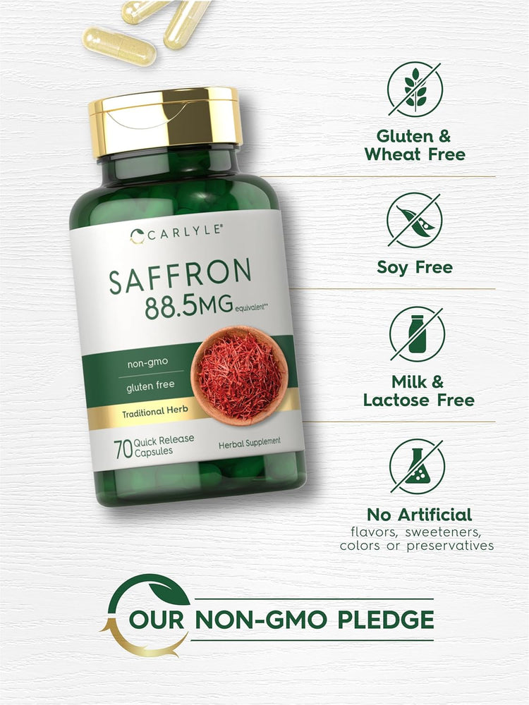 Estratto di Zafferano 88,5 mg | 70 Capsule