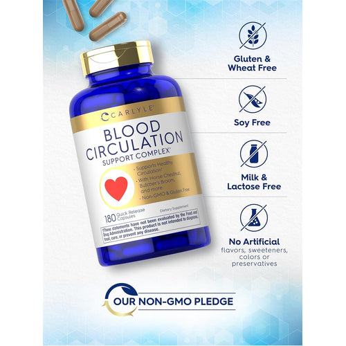 View 5 Blood Circulation Support Complex | 180 Capsules