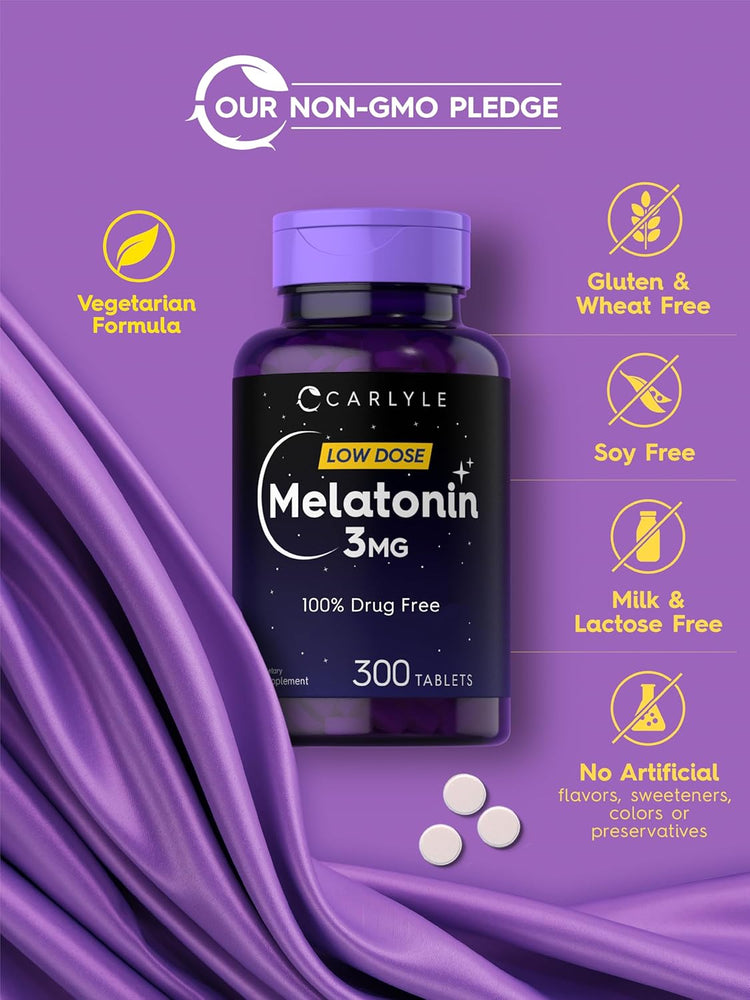 Melatonina 3mg | 300 Comprimidos