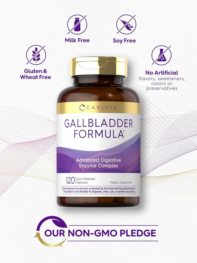 Formule pour la Vésicule Biliaire | 120 Capsules