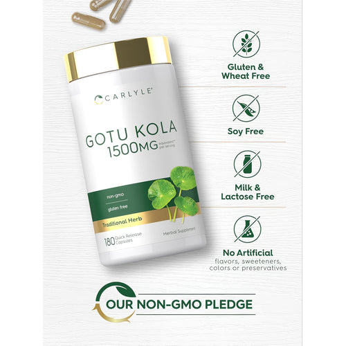 View 5 Gotu Kola | 180 Kapseln